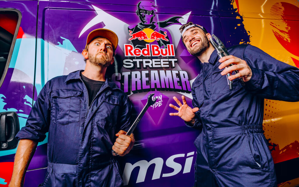 MoonRyde e CaneSecco RedBull Street Streamer